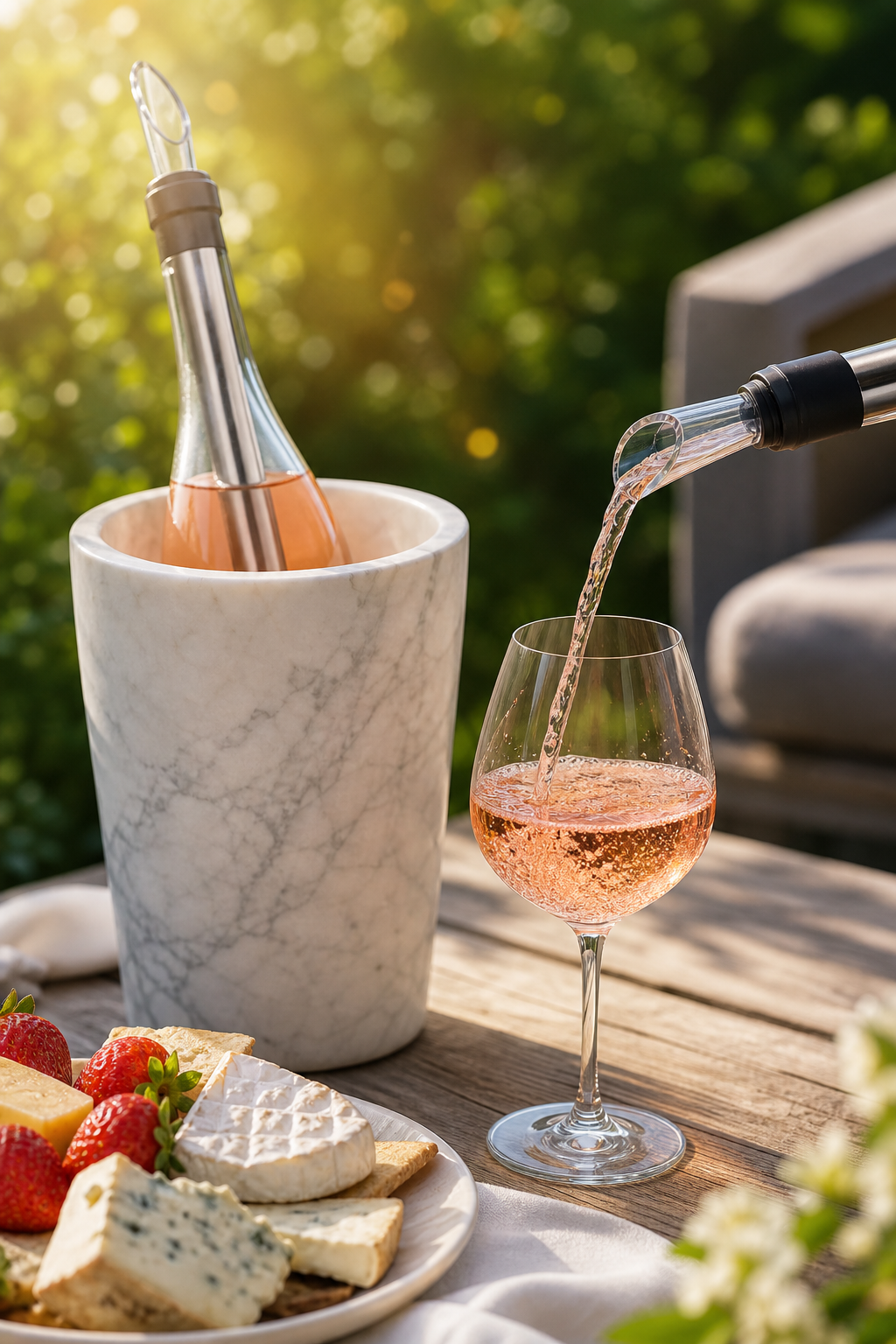 Barre refroidissante à vin